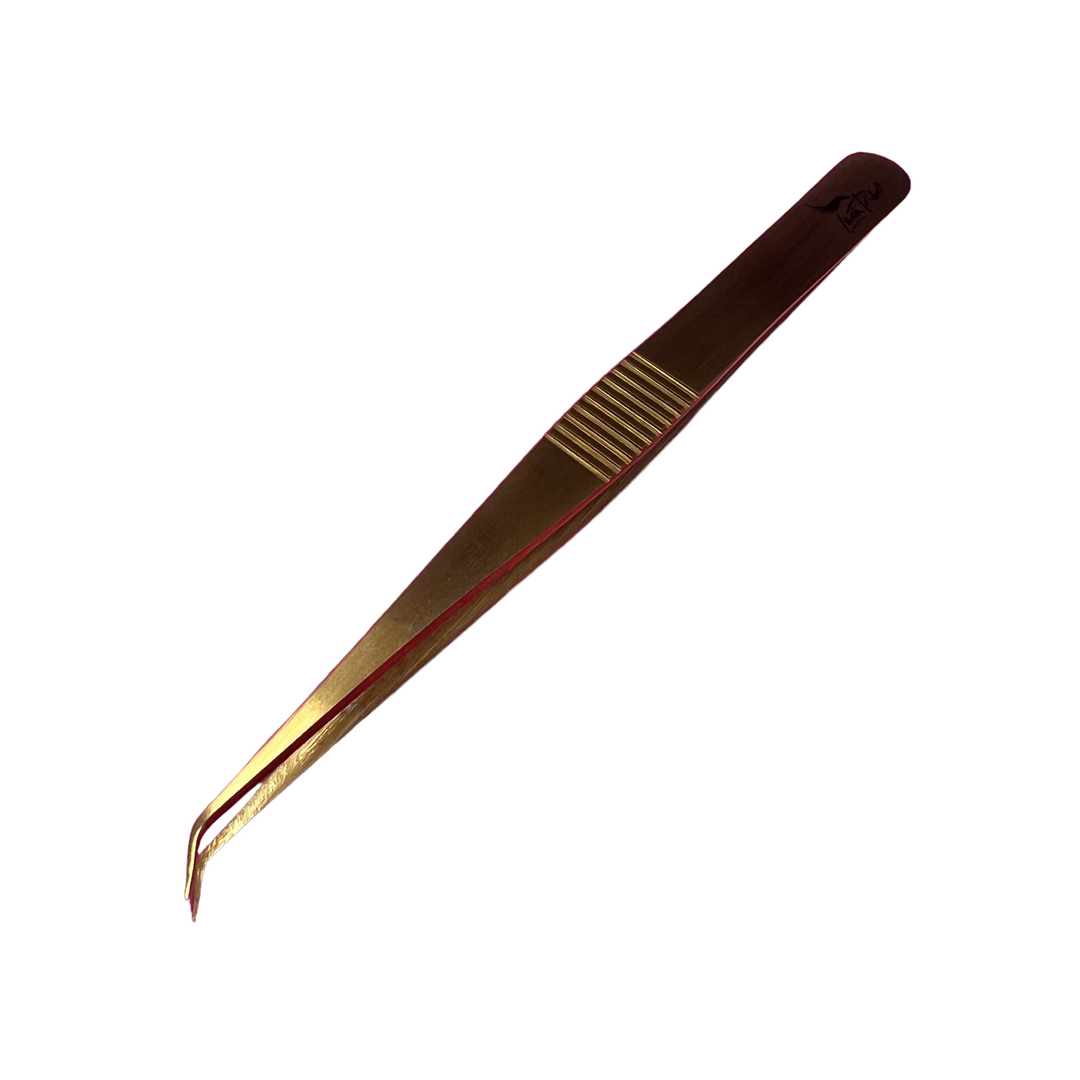 New angled isolation tweezers â lash tribe