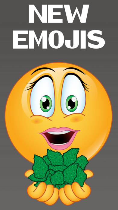 Weed emoji new apps