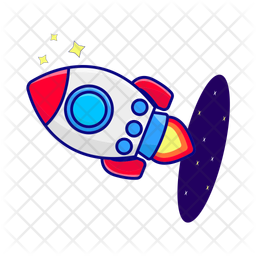 Astronaut holding a megaphone icons