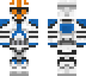 Clone trooper minecraft skins