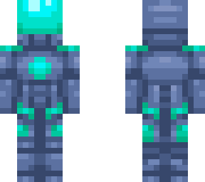 Futuristic minecraft skins