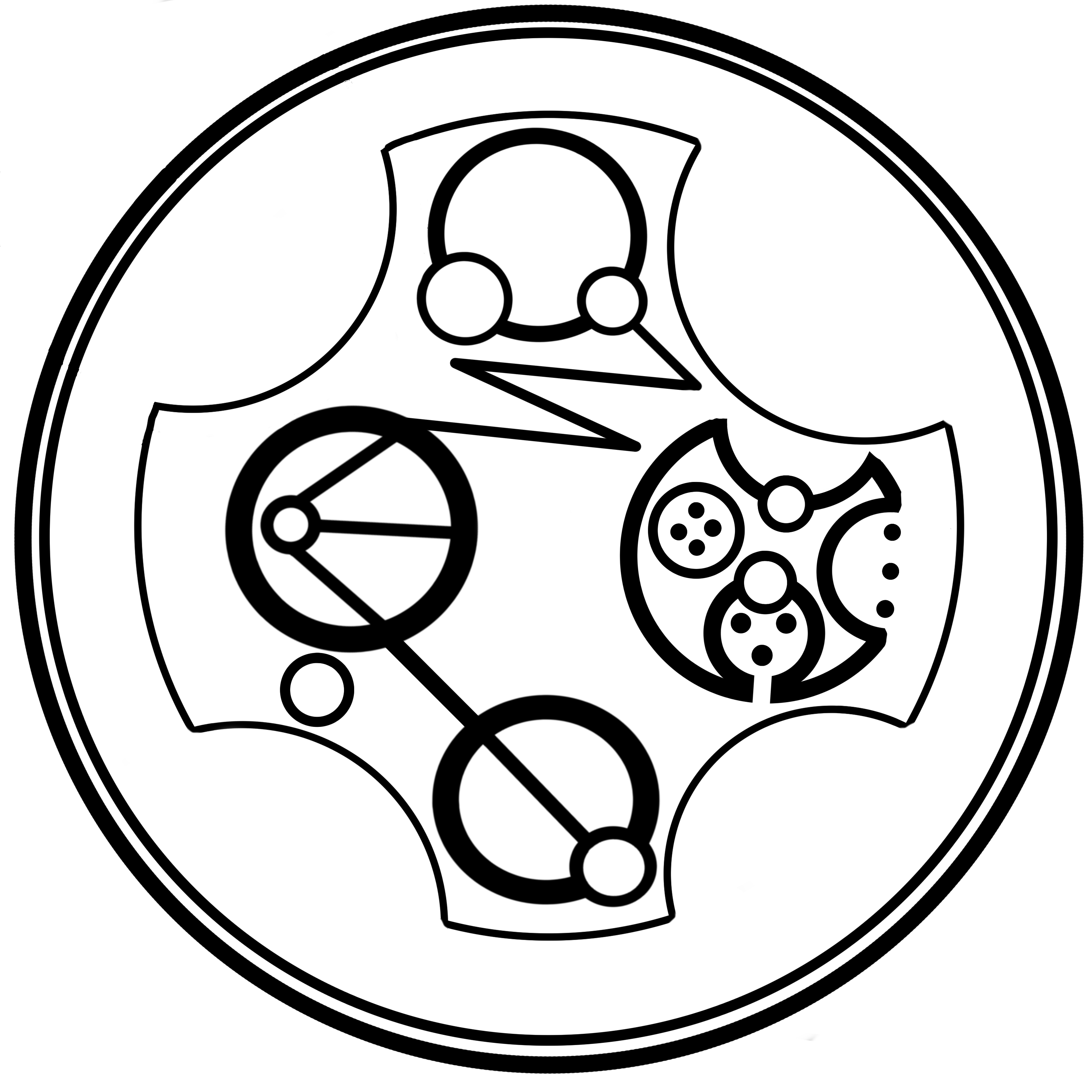 Circular gallifreyan