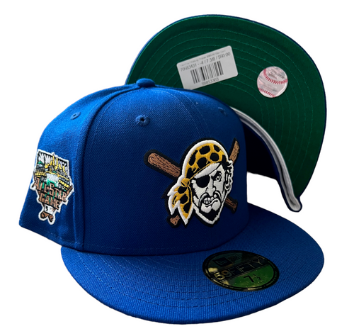 Pittsburgh pirates fifty fitted hat all star game side patch