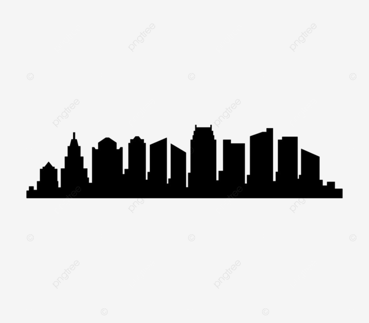 Skyscraper skyline silhouette vector png detroit skyline states symbol skyscraper architecture building design png image for free download