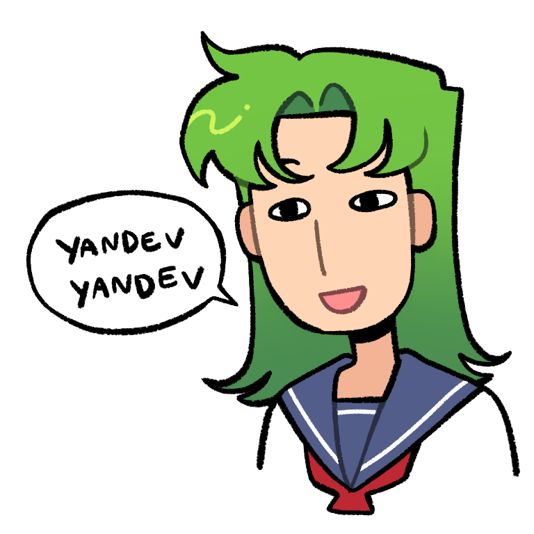Yanderedev be like âi want yandere simulator to be a serious gameâ rosana