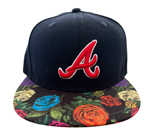 Felt x atlanta hawks fifty fitted hat cap