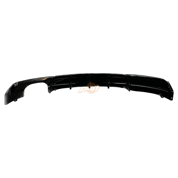 Sport rear spoiler diffuser gloss black suitable for bmw f sedan f touring