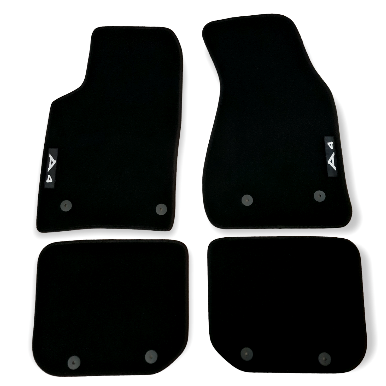 New car floor mats for audi a s b waterproof black velour carpet liners