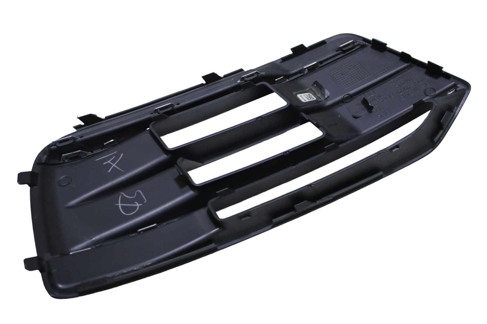 Audi q front left bumper lower grille assembly ab oem