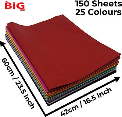 Sheets lours tissue paper