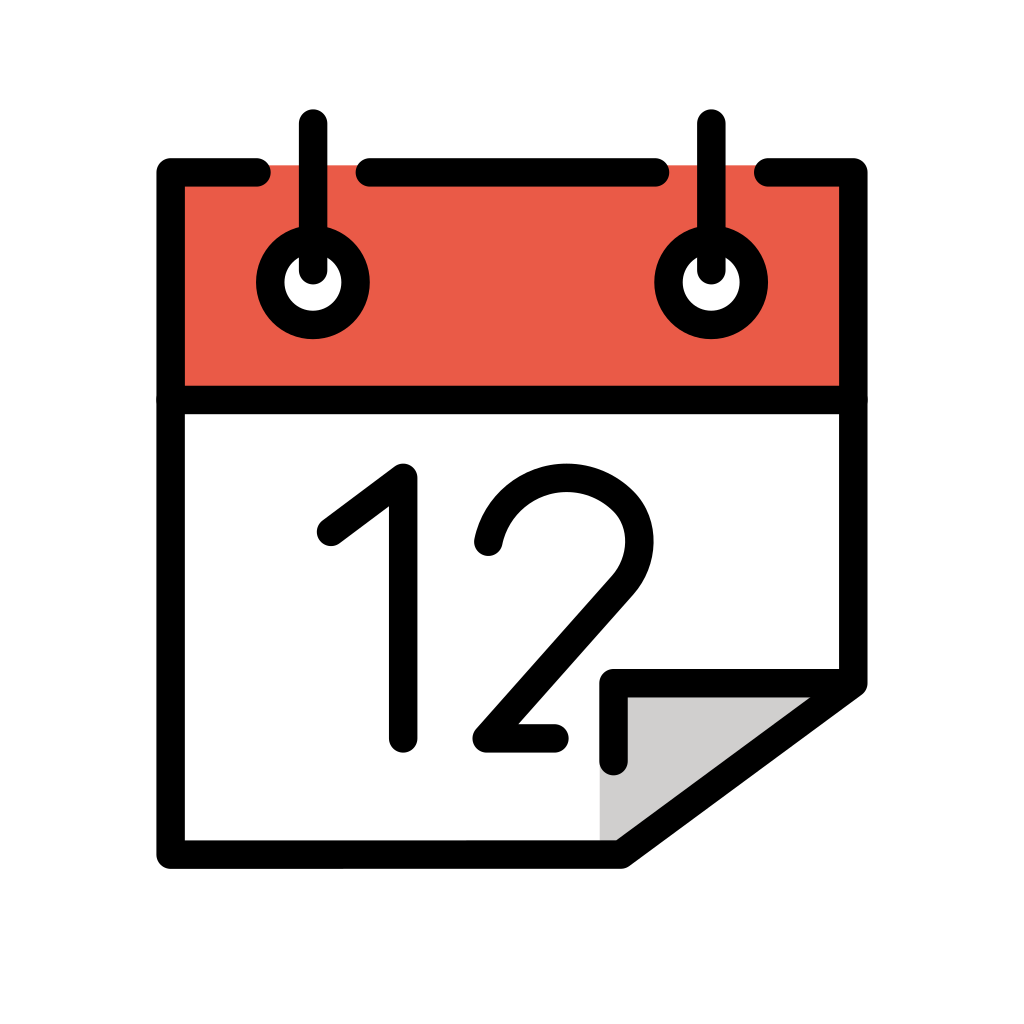 Ð calendar emoji date emoji