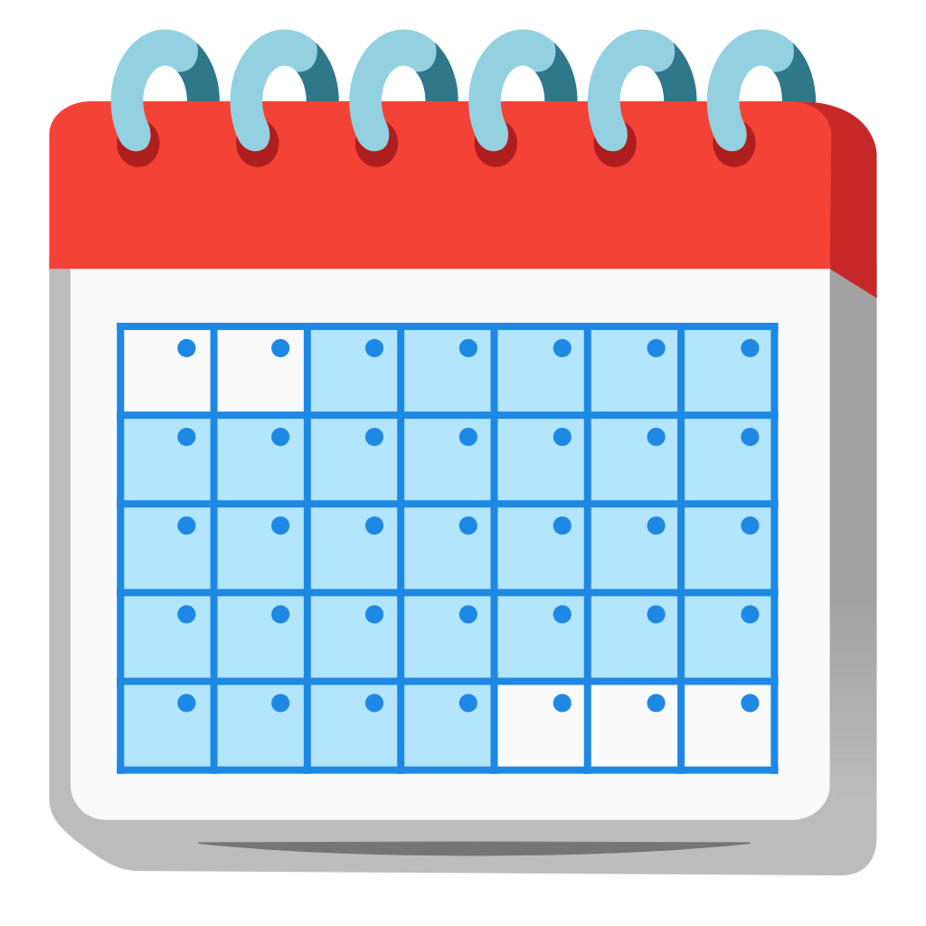 Ðï spiral calendar emoji