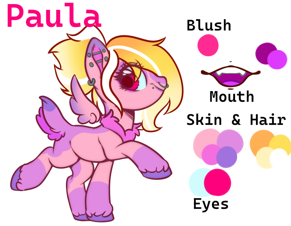 Paulas ref sheet by emotional