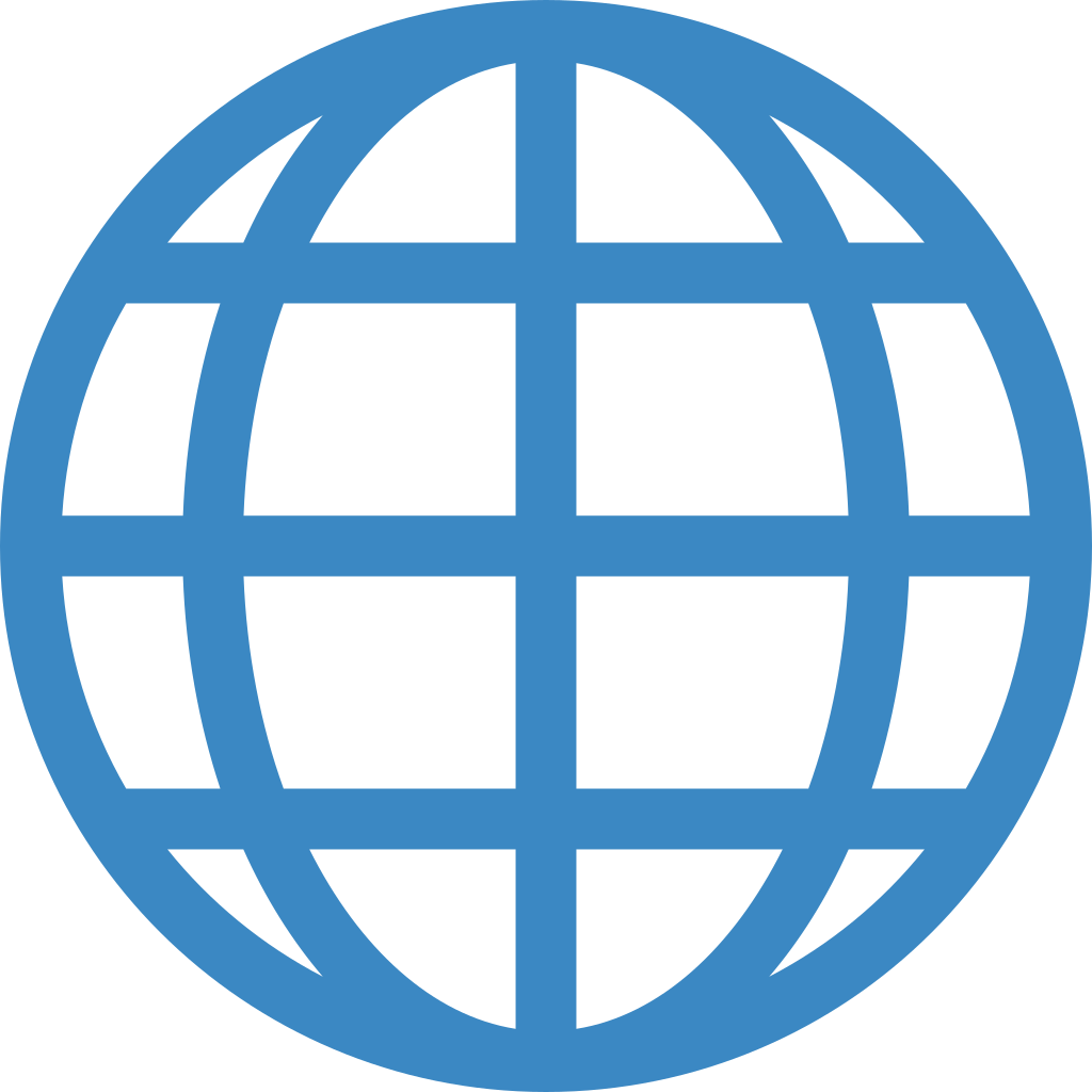 Ð globe with meridians emoji