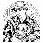Shepherd coloring pages