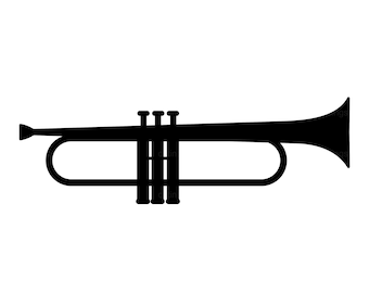 Trumpet icon svg png jpg eps pdf clipart vector