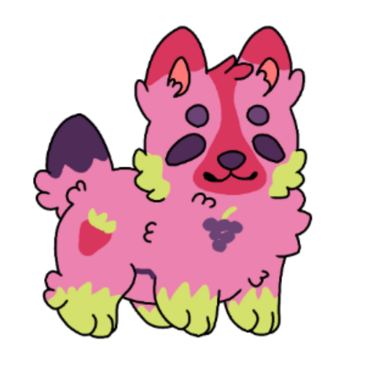 Anyone willing to draw this puppy for me i named them berry ricandrawthatfurry