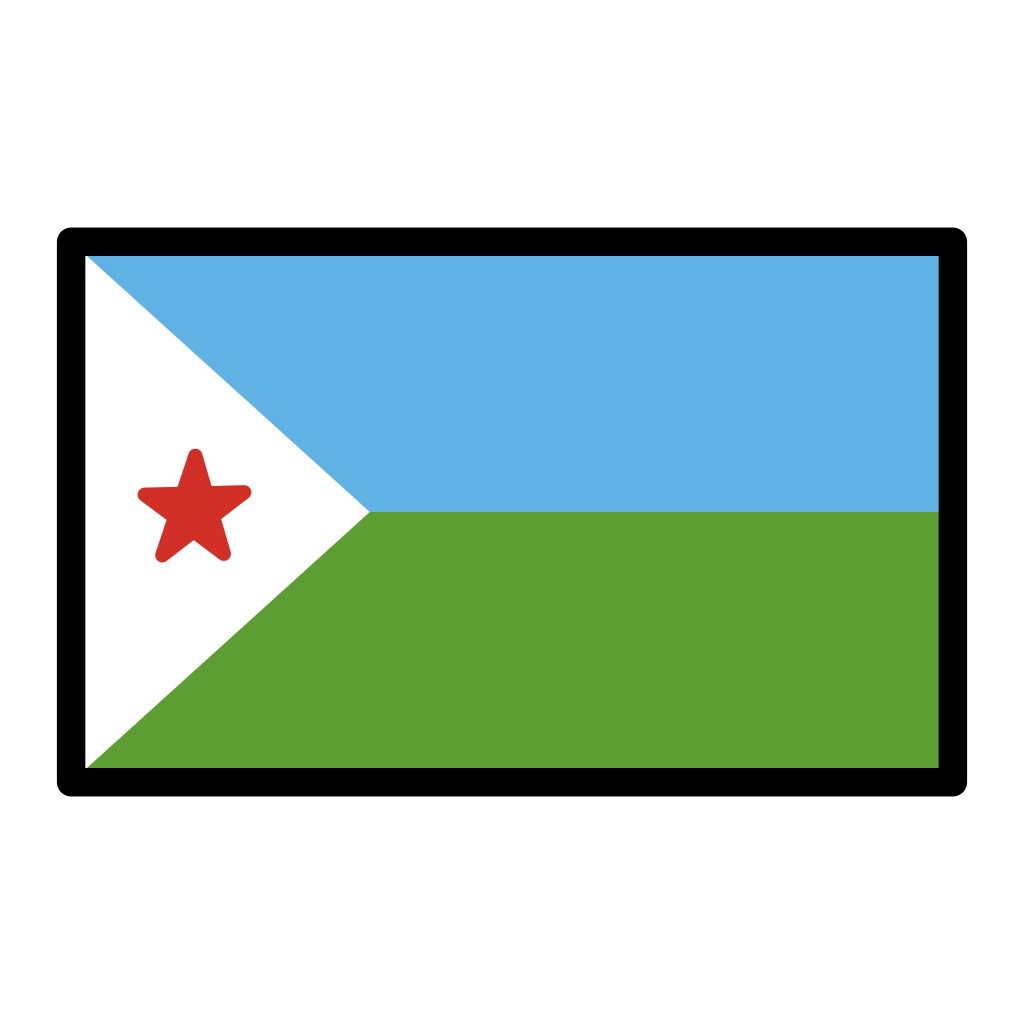 Ðð flag djibouti emoji dj flag emoji