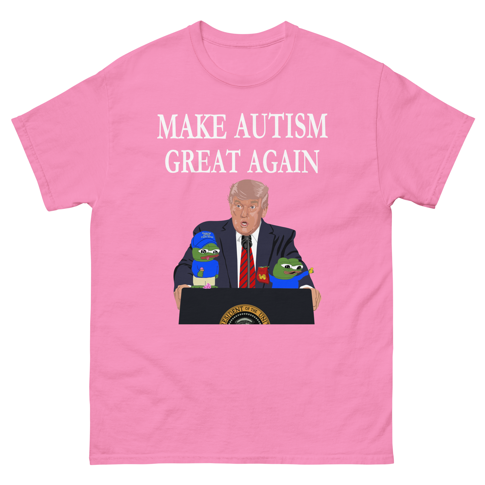 Donald trump make autism great again mens t