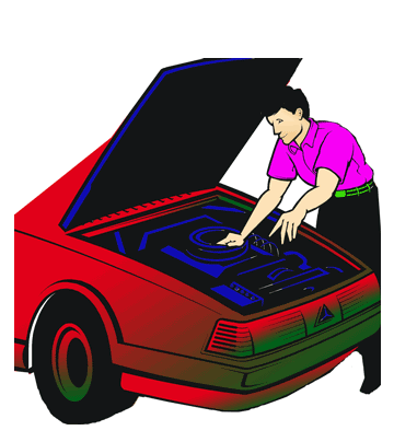 Car mechanic coloring pages for kids to color and print