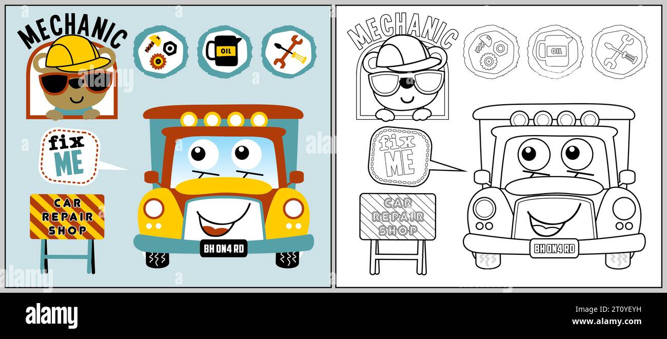Car coloring hi
