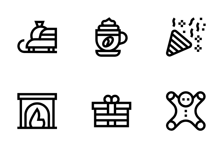 Warm water cloth line icons