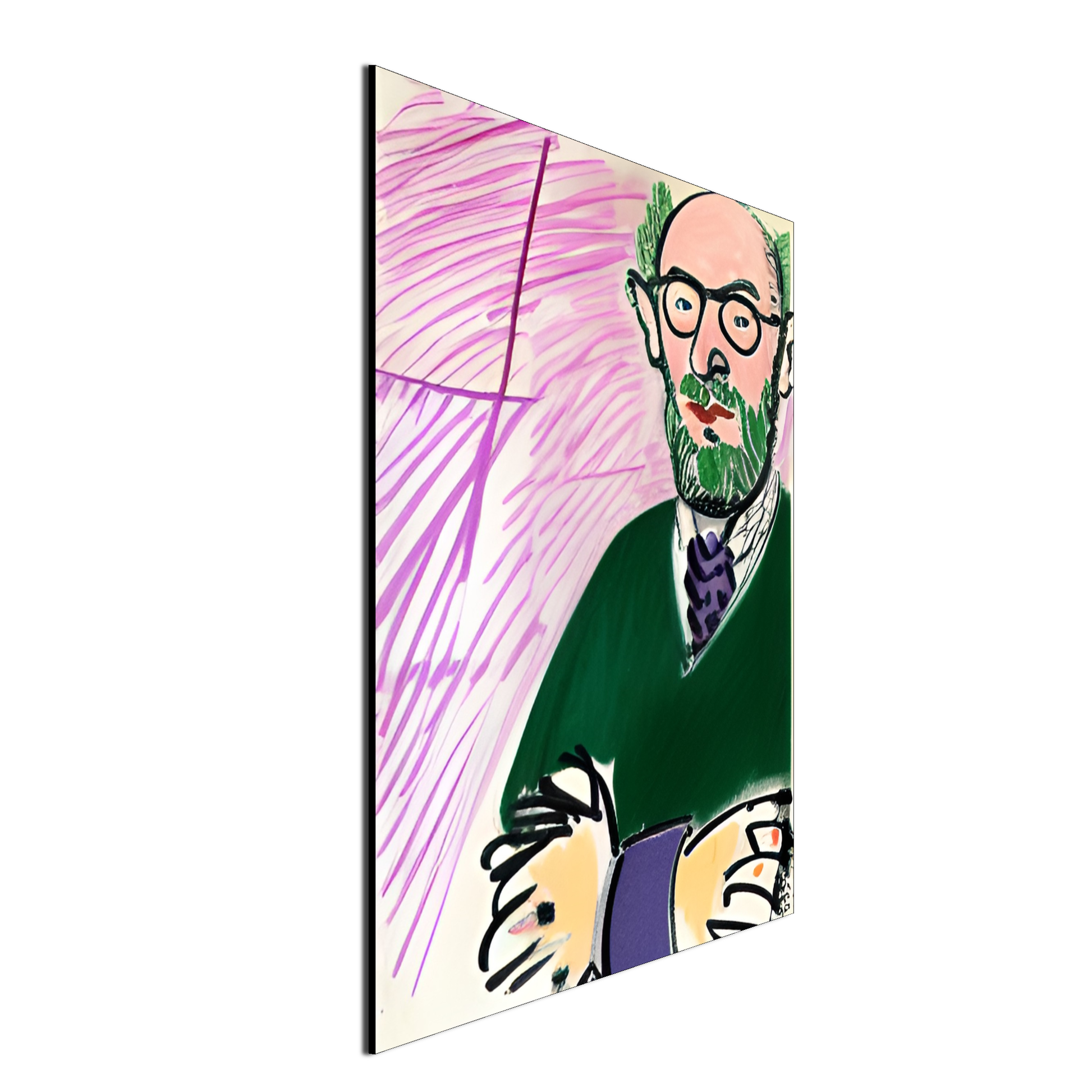 Henri matisse portrait metal poster â