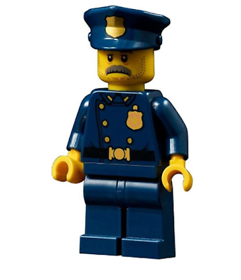 Lego creator expert police officers minifigures