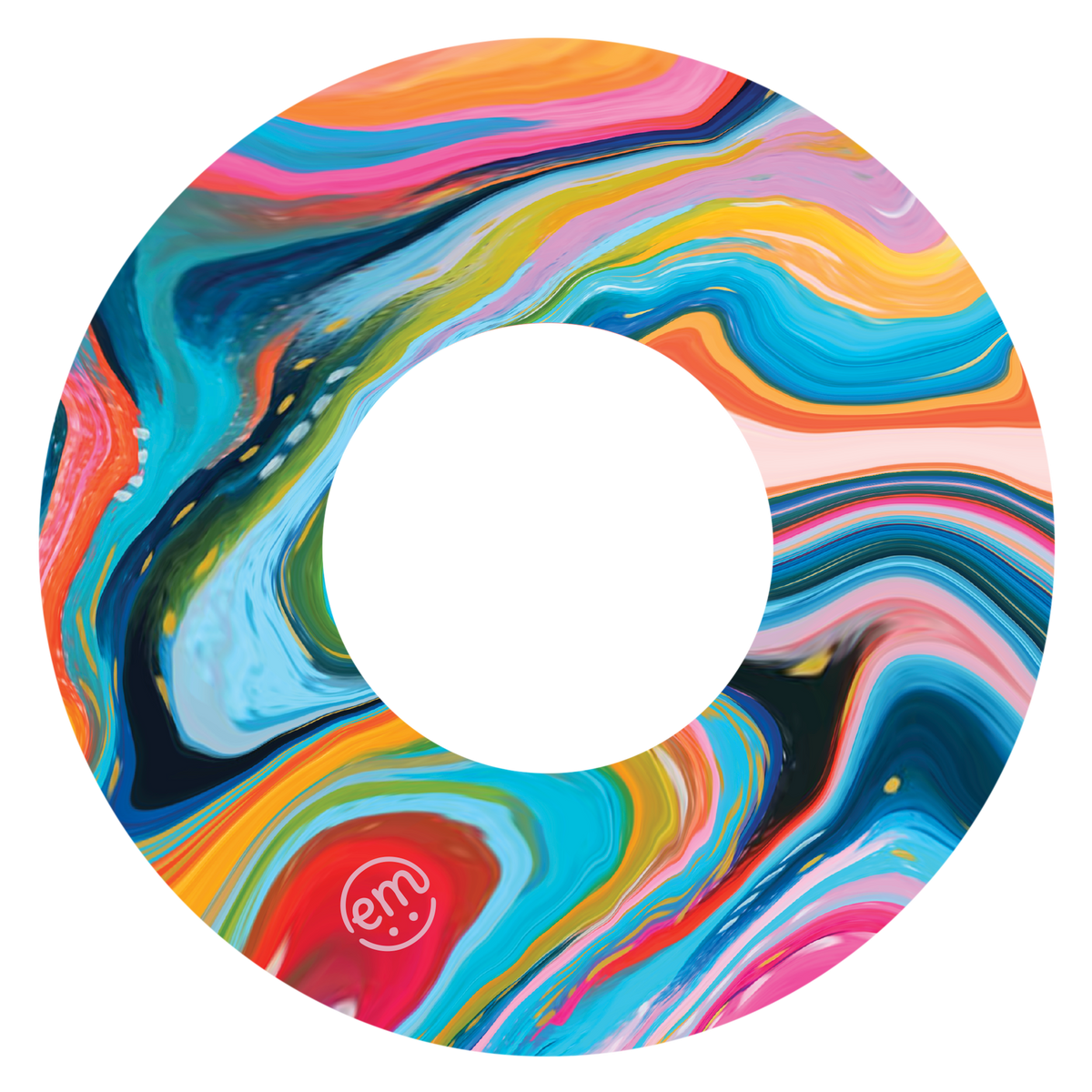 Expressionmed lour melting swirl adhesive patch freestyle libre
