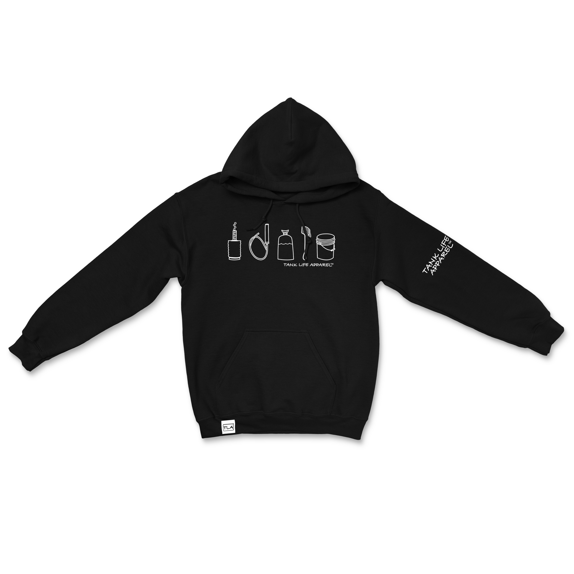 Fish tank lifestyle hoodie â unisex â tank life apparel