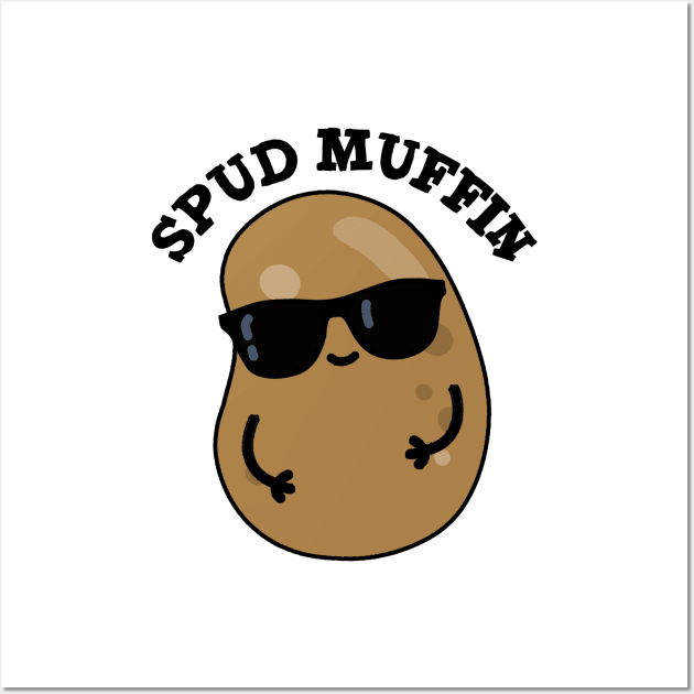 Spud muffin cute potato pun
