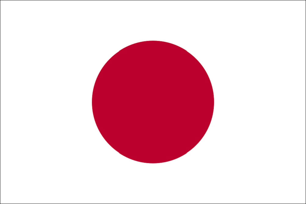 Japan flag map and meaning