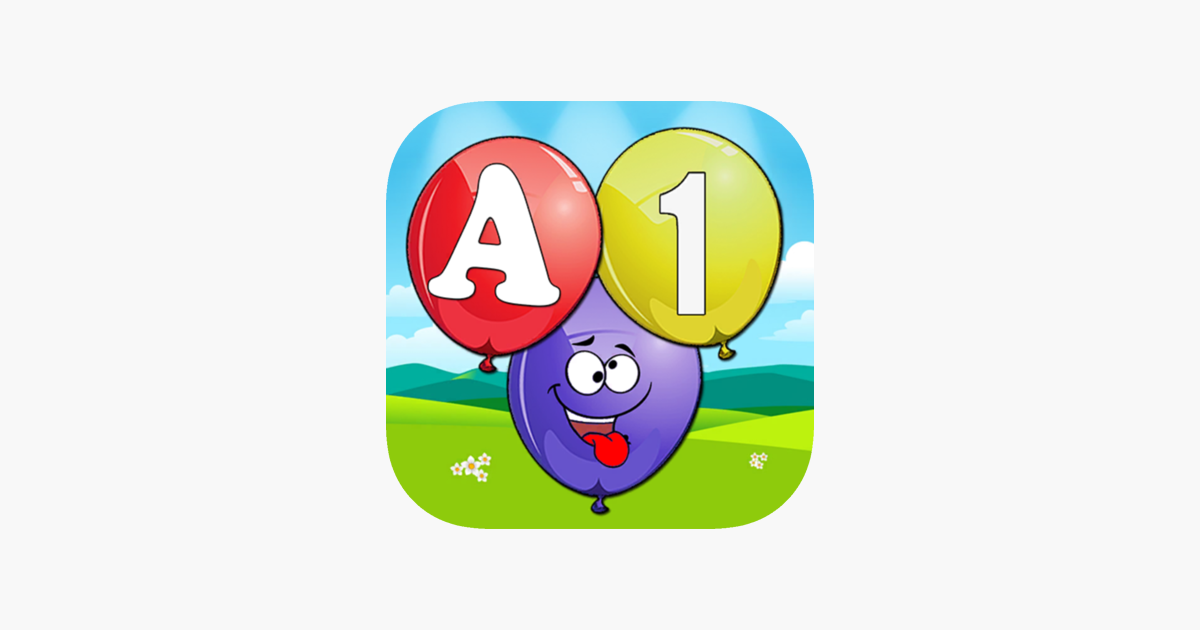 Kids balloon pop learning game on the app store