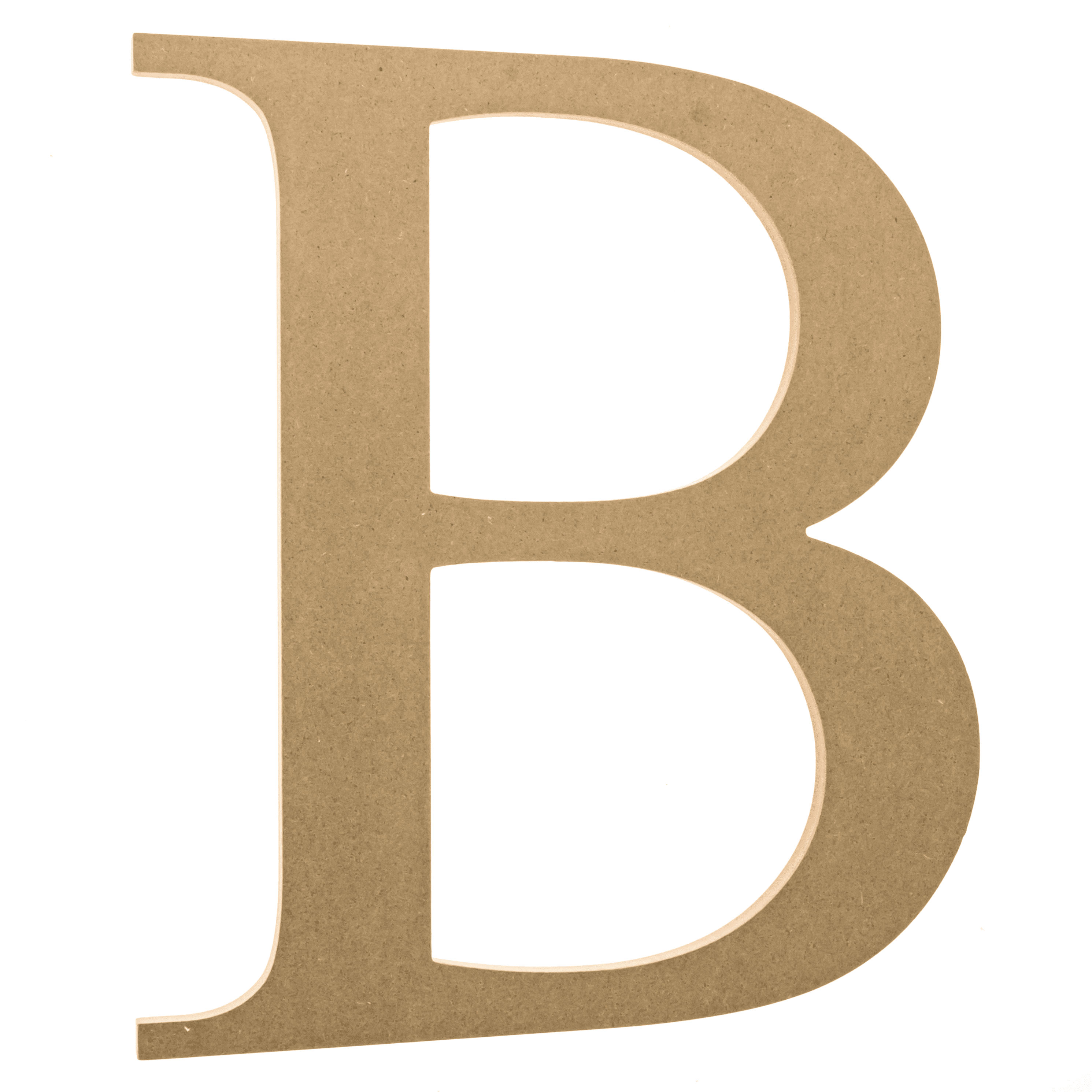 Wooden greek letter theta