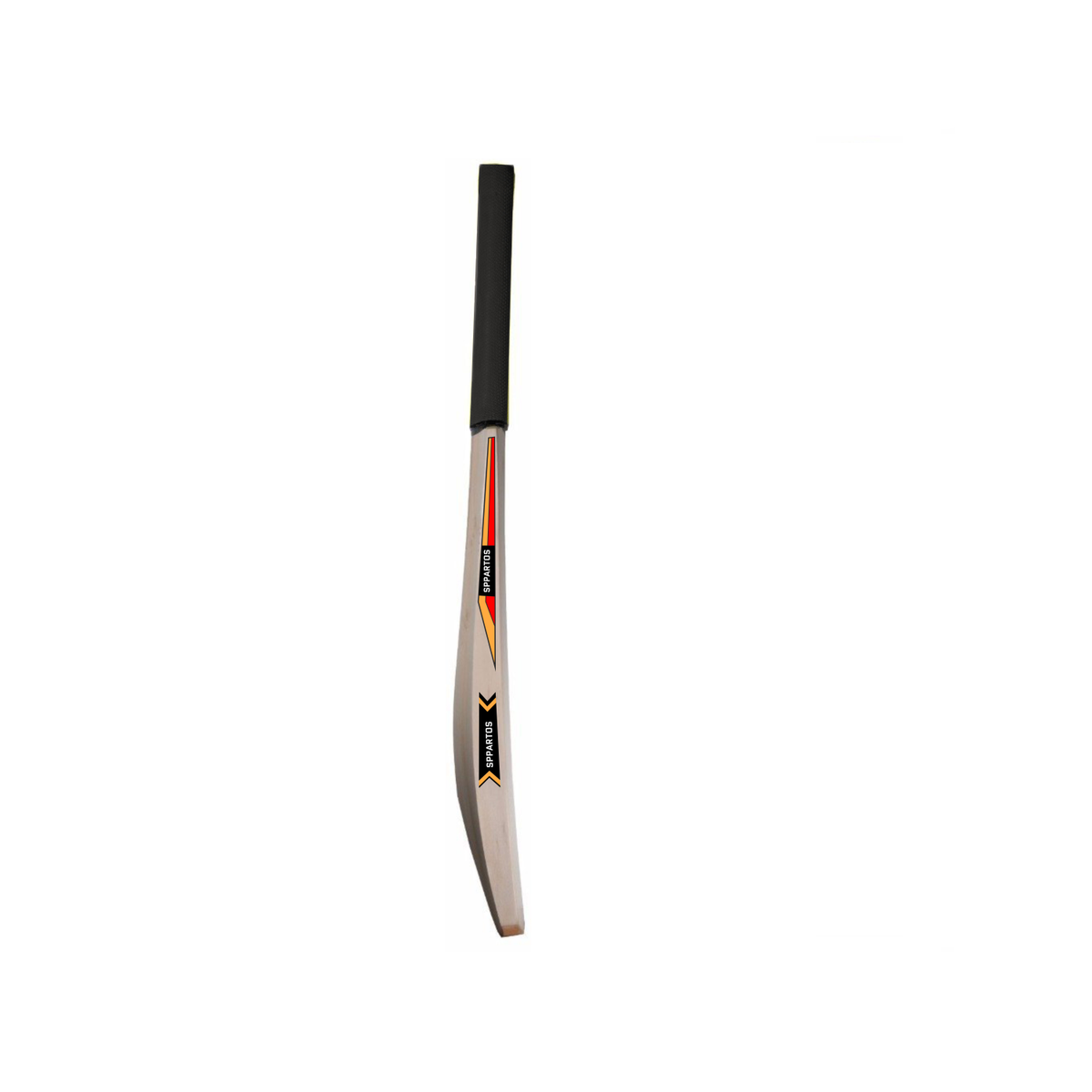 Corona kashmir willow cricket bat with half cane handle for leatherhard tennis ball play
