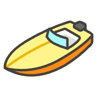 Speedboat emojis and symbols