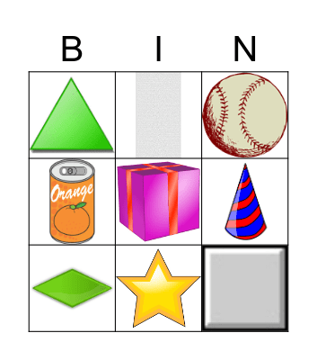 Color bingo cards