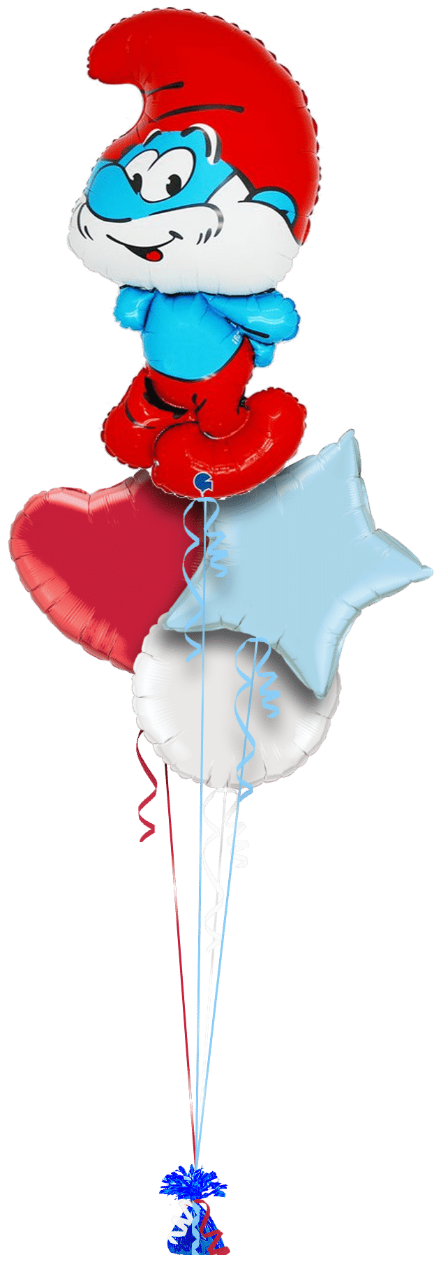 Papa smurf balloon delivery