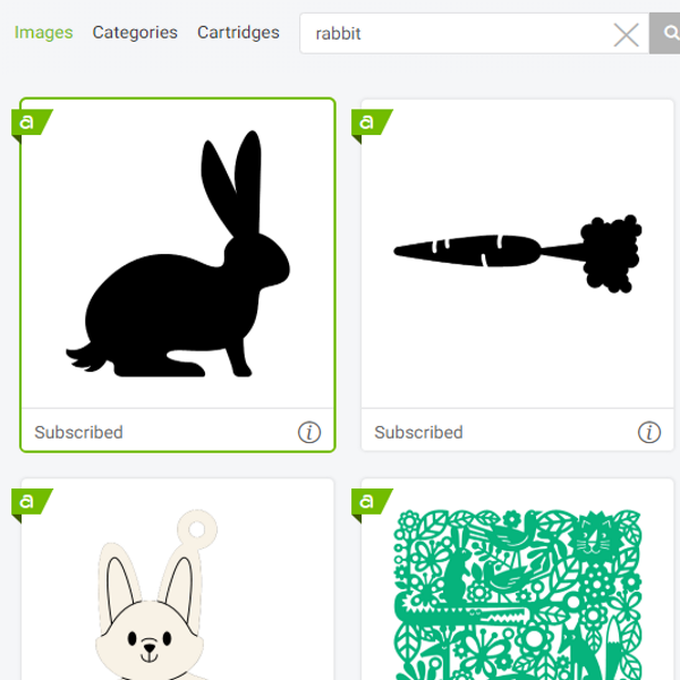 Cricut how to make rabbit napkin rings
