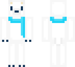 B l u e b e a r minecraft skin