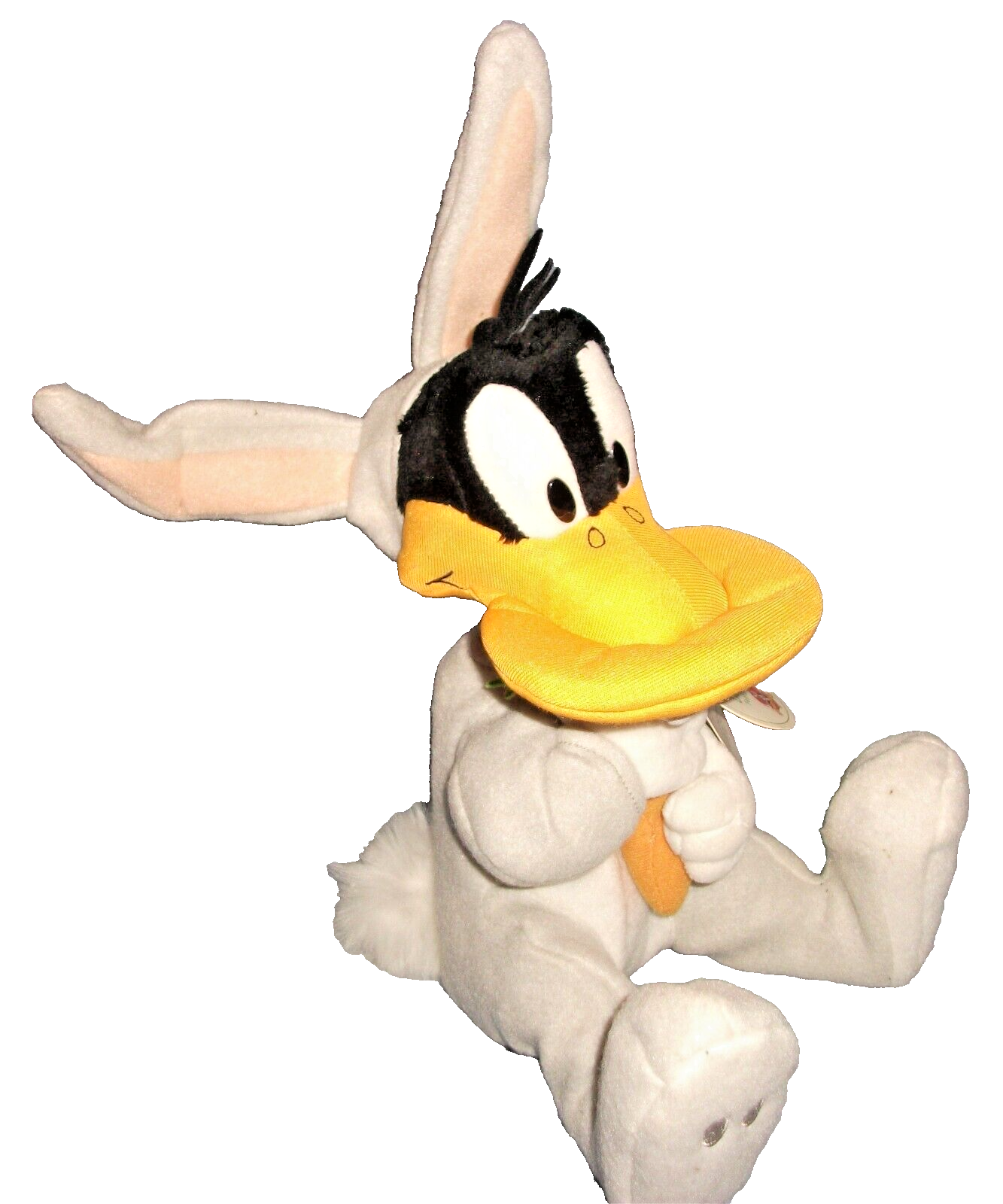 Hallmark looney tunes daffy duck easter bunny rabbit plush with sound new