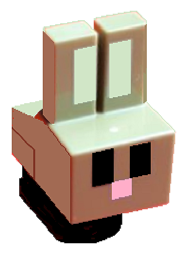 Lego u pick brick built animals minecraft bunnies new w assembly instructions