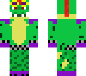 Bonnie the bunnywithout ears minecraft skin