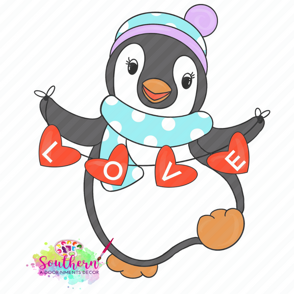 Dancing penguin with