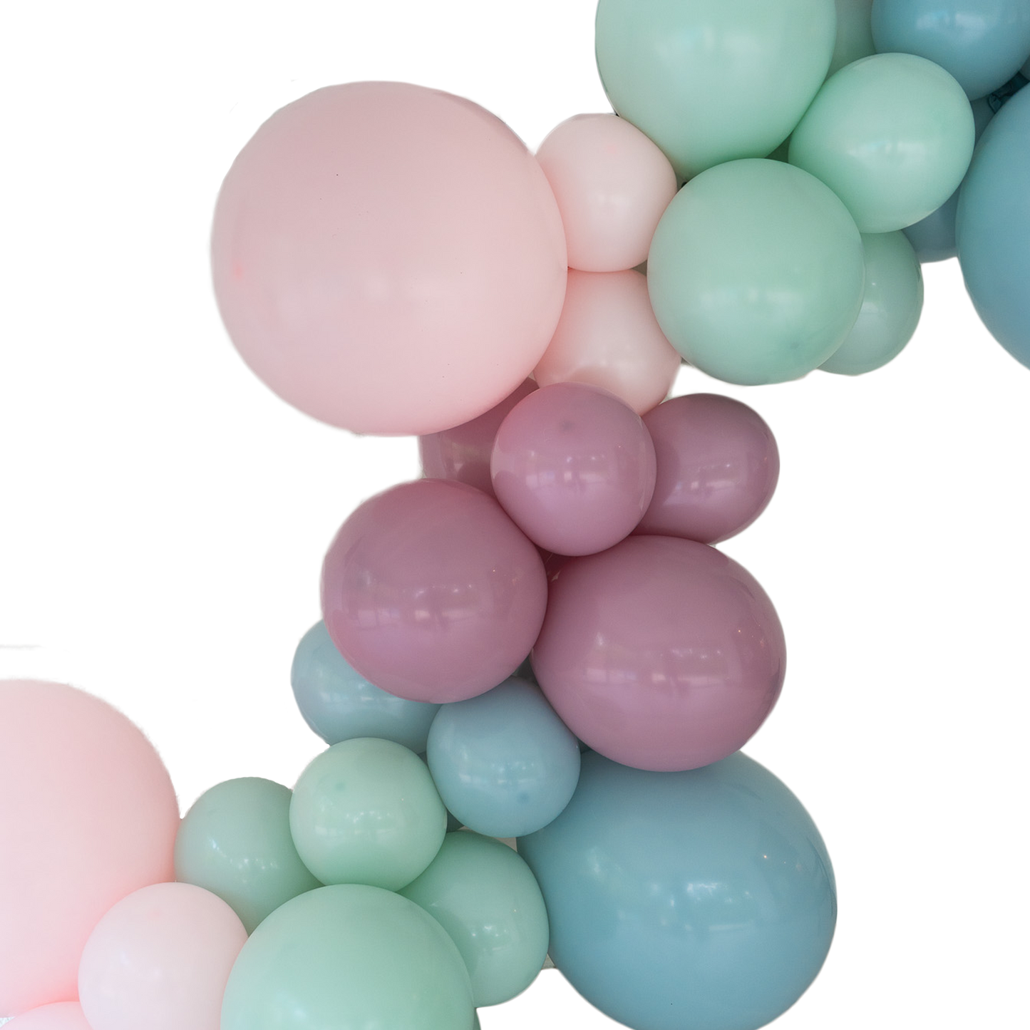 Modern gender reveal balloon garland kit â event
