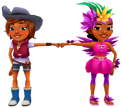 User blogcaitlin reece alex franciscokim and carmen subway surfers wiki
