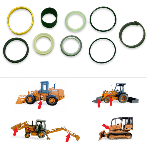 Case hydraulic cylinder kit â fits backhoes loaders dozers