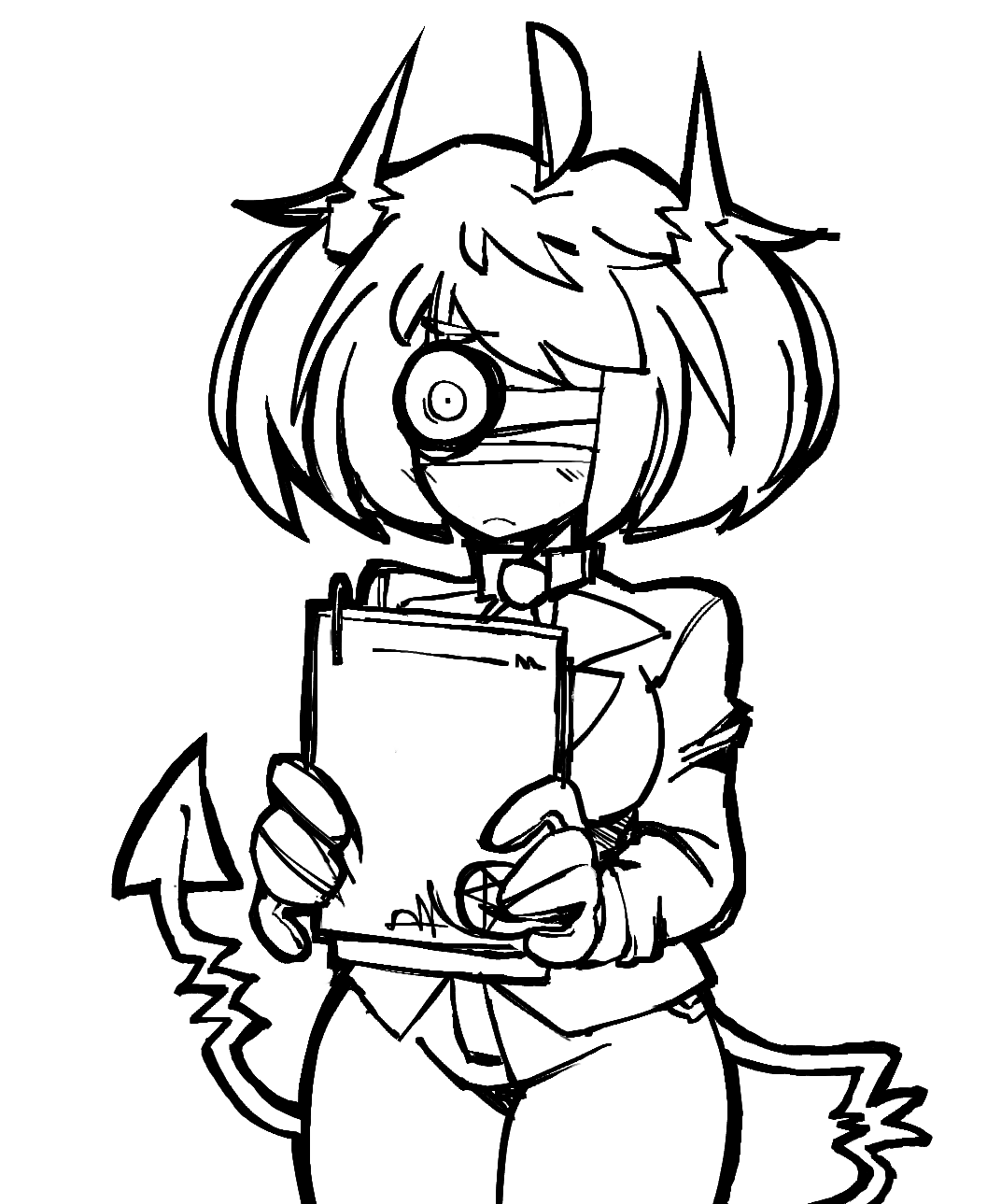 The guy who draws demon girls enchantedhallow x