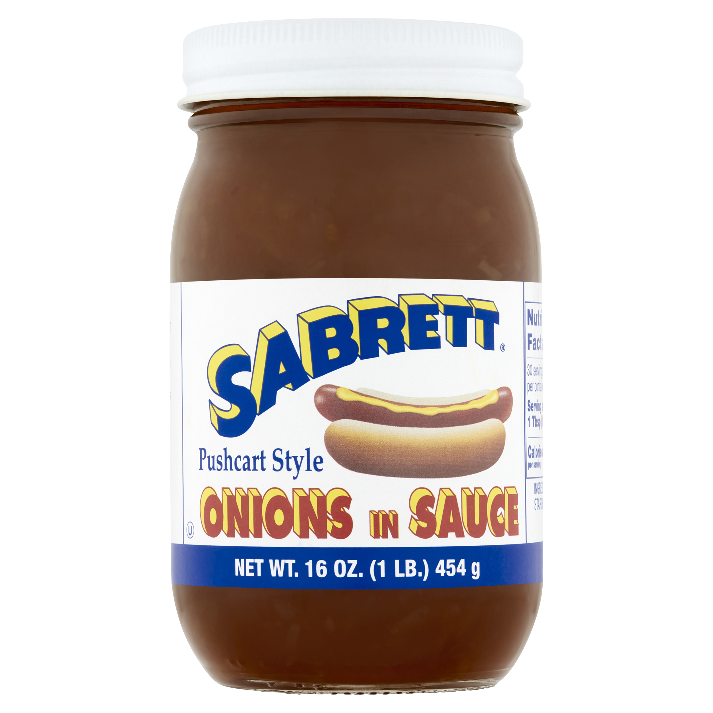 Sabrett pushcart style onions in sauce oz