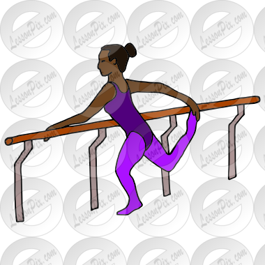 Ballerina picture for classroom therapy use